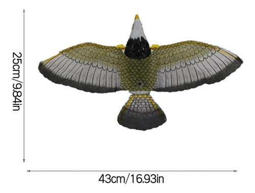 Juguete Interactivo Simulado Para Pájaros Y Gatos Flying Eag