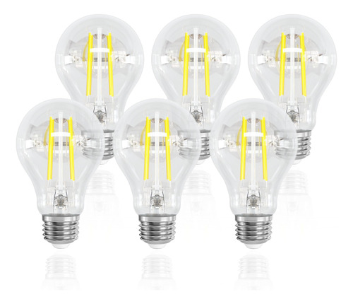 Oraluce Bombilla Led Edison Equivalente A 60 Vatios E26, Bom