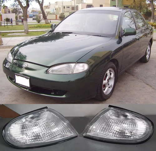 Imagem 1 de 6 de Par Pisca Dianteiro Hyundai Elantra 1997 1998 Novo