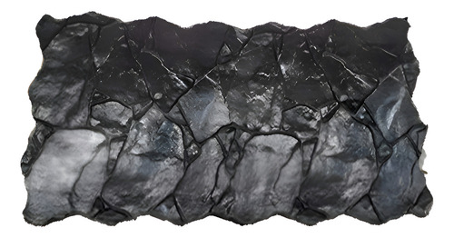 Molde Concreto Estampado Roca Fragmentada Pro Uso Rudo Forma Rectangular