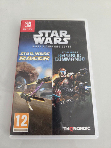 Star Wars Racer And Commando Nintendo Switch (Usado)