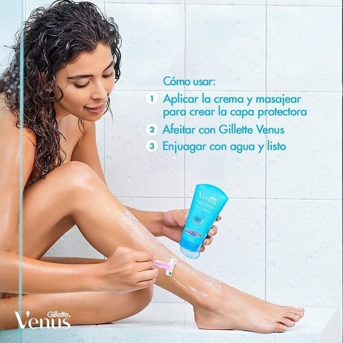 Crema Depilatoria Para Dama Venus Gillette 150 Ml