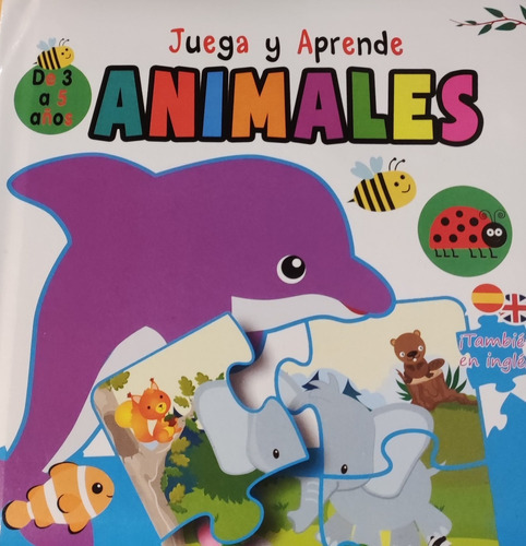 Juega Y Aprende Animales, de Varios autores. Editorial Asturias, tapa blanda, edición 1 en español