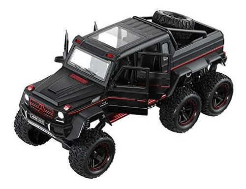 Yhxkj G63 Amg Diecas Off-road Modelo Camión 6x6 X2w7a