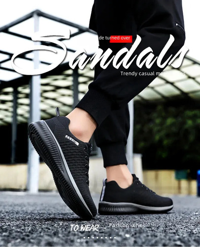 Zapatillas Running Casual Transpirables Unisex Deportivas L