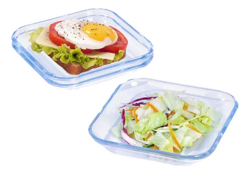 comprar Juego De 3 Platos De Postre De Ensalada De Vidrio De Platos