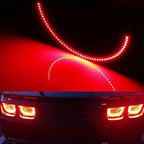 Ijdmtoy (4) Led Rojo Afterburner Efecto De La Luz Trasera De