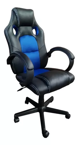 Silla Pc Gamer Con Ruedas Escritorio Oficina Respaldo Alto