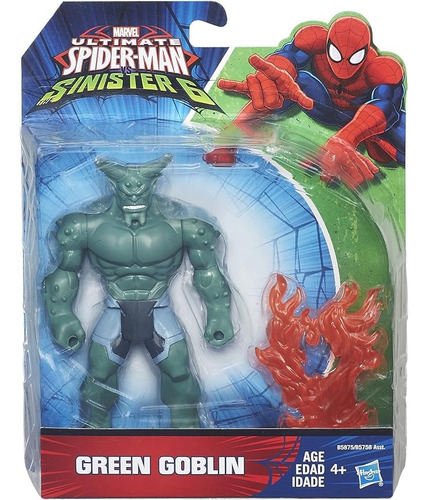 Spider-man Ultimate Vs The Sinister Six: Figura Duende Verde