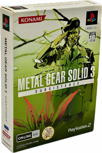 Metal Gear Solid 3 - Subsistence Limited Edition Ps2