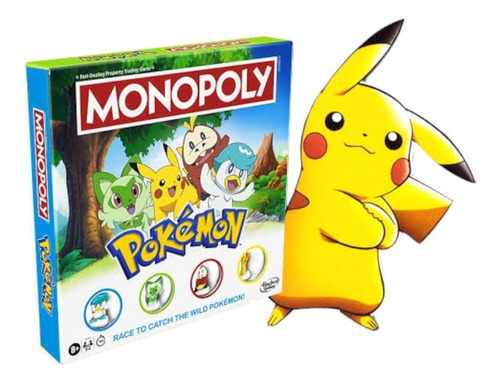 Monopoly Pokémon Hasbro Gaming En Español