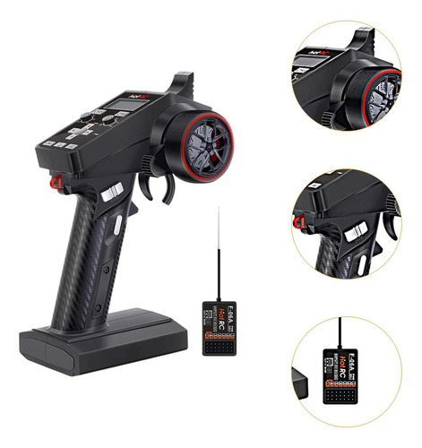 6 Canales Rc Controlador Remoto Con Receptor Rc Piezas De