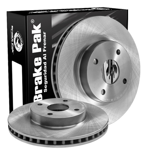 Discos De Freno Marca Brake Pak Para Toyota Corolla 1.8