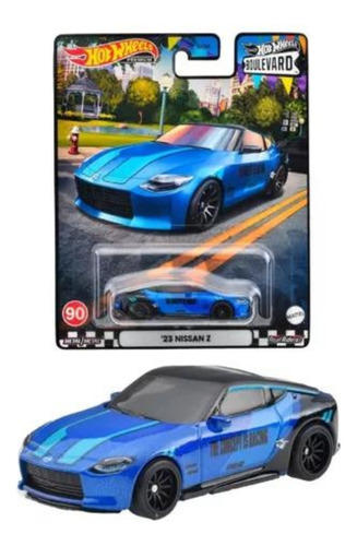 Hot Wheels 23 Nissan Z Premium 2023 Boulevard 90 Color Azul