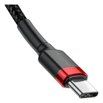Comprar Baseus Cable Usb C A Usb C 1 Metro Quick Charge 4.0 60w Color Negro\u002FRojo