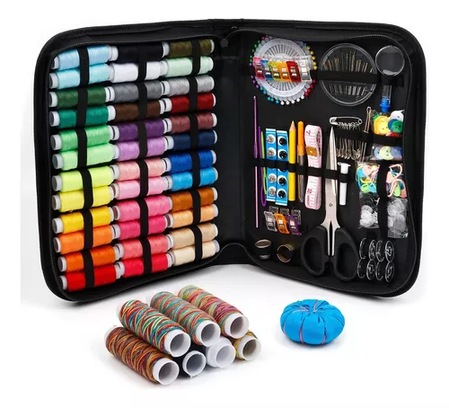 Kit de costura profesional, multicolor, 167 piezas