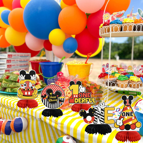 Tema De Cumpleaños De Toniful Birthing Con Temática De Ratón