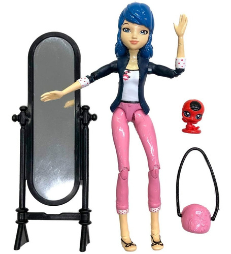Figura Miraculous Marinette 12cm Zag Heroez