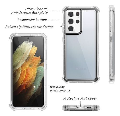 Dex Case - Funda Carcasa Para Samsung S21ultra