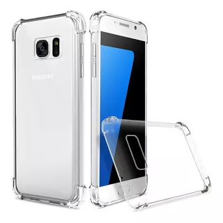 Funda Tpu Antigolpe Transparent Para Samsung Galaxy S7 Edge