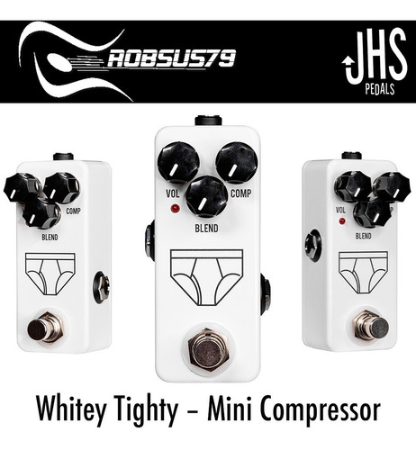 Pedal Jhs Whitey Tighty Mini Compressor C/ Nf-e & Garantia