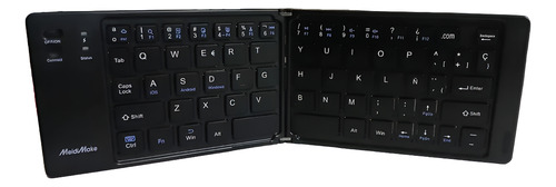 Teclado Plegable Inalambrico Bluetooth Recargable Mk-1007