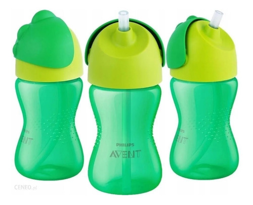 Imagen 6 de 6 de Vaso / Vasito Antiderrame Avent Con Sorbete 12m+ 300ml