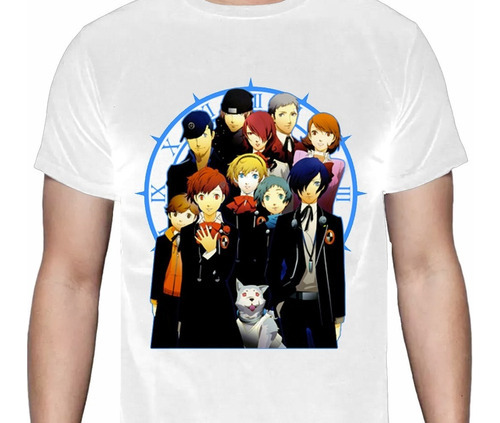 Persona 3 - Todos Color Sees - Polera Videojuego