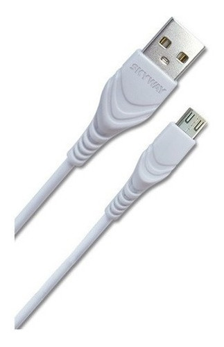 Cable Micro Usb 2mts Largo Cargador Celular Tablet Datos 