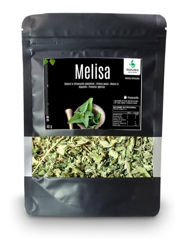 Melisa (toronjil) Hierba Seca 100% Natural 200 G