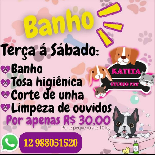 Imagem 2 de 2 de Banho E Tosa