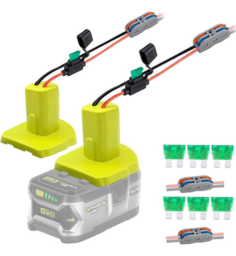 Adaptador De Rueda De Potencia Mejorado Para Batería Ryobi D