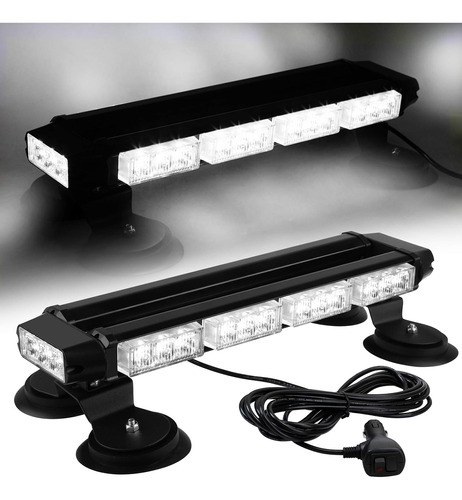 Aspl 16.8 Inch Led Strobe Flashing Light Bar, 26 Modos Flas2