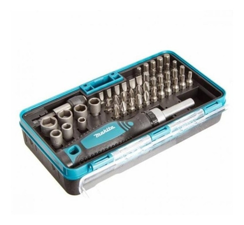 Imagen 2 de 6 de Set Destornillador Manual Makita 47 Piezas B-29125