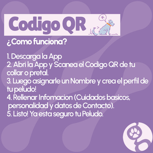 Arnés Pretal Con Placa Qr Antitirones Ajustable Para Perros Azul Marino M Pollitos