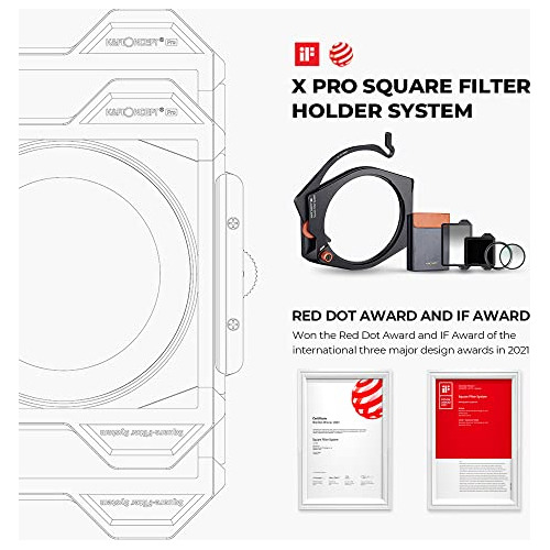 K&f Concept X Pro Kit De Sistema De Soporte De Filtros Cuadr