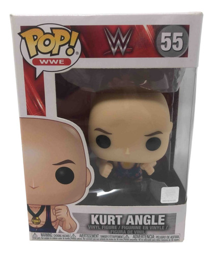 Funko Pop Wwe Kurt Angle #55 Figura Luchador Libre Original