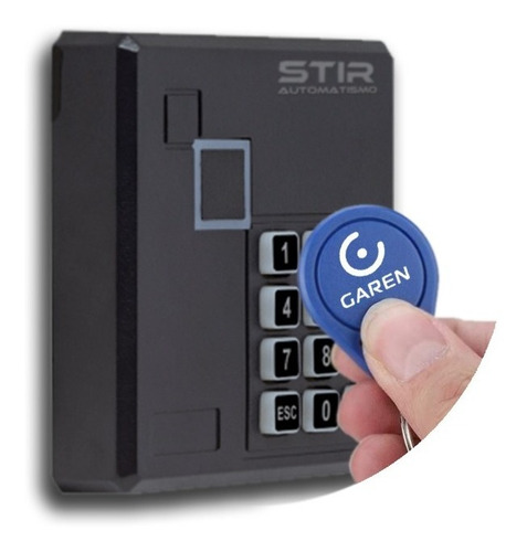 Control De Acceso, Lector Rfid 125khz, Teclado Esclavo-stir-