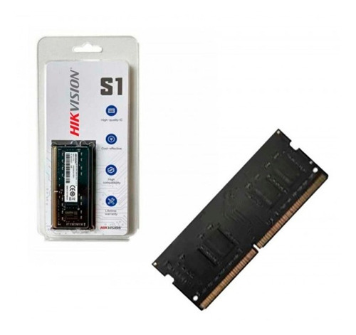 Memoria Ram Notebook Ddr-4 4gb 2666mhz Hikvision S1 Sodimm  