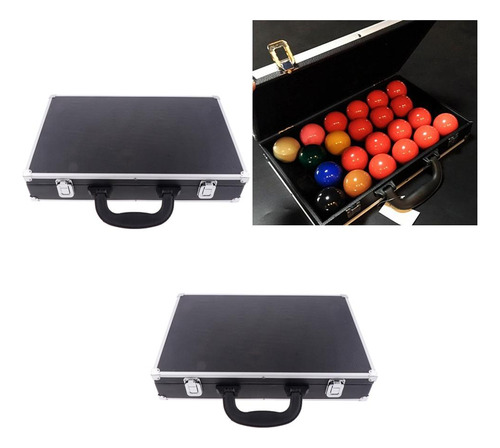 2pcs Strong Ball Boxes Snooker Table Ball Suitcase Para 22