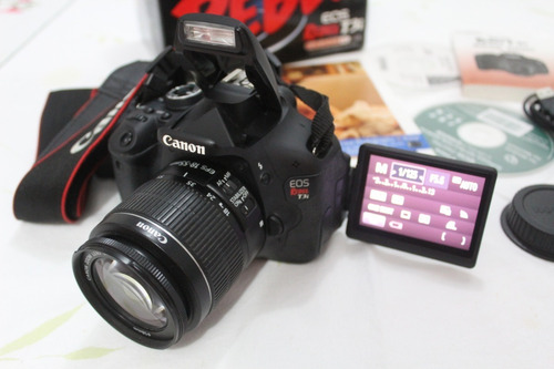 Canon T3i 600d Completa + Brinde. A Vista Tem Desconto !