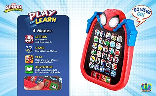 Ekids Spidey And His Amazing Friends Kids Tablet Para Preesc