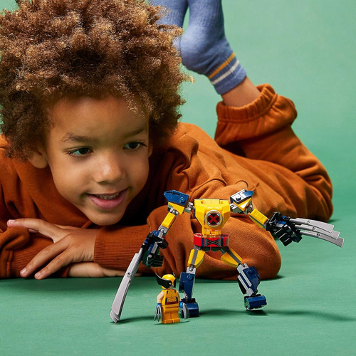 Kit De Construcción Lego Marvel Wolverine Mech Armor 76202;
