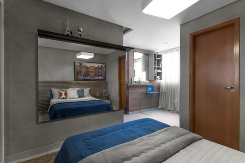 Imagem 10 de 28 de Apartamento À Venda, 1 Quarto, 1 Suíte, 1 Vaga, Centro - Vespasiano/mg - 17