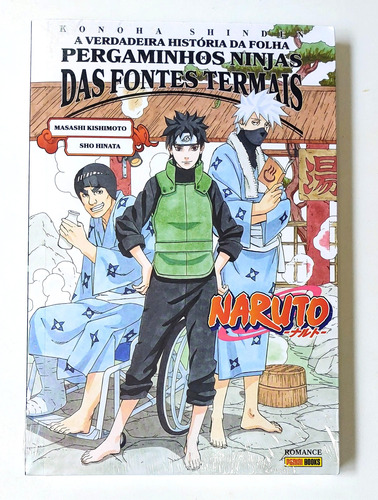 Naruto - A Verdadeira História Da Folha! Light Novel Panini! Novo E Lacrado