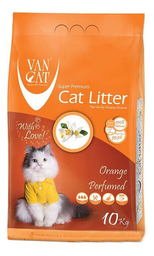 Arena Aglutinante Para Gatos Vancat Bentonita 10 Kg Pethome