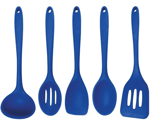 Juego De Utensilios De Cocina De   De 5 Piezas, Azul