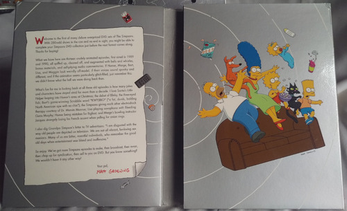 Los Simpsons - Set De La Primera Temporada Completa + 3 Dvd (Usado)