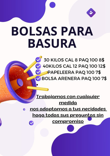 Bolsas Para La Basura 