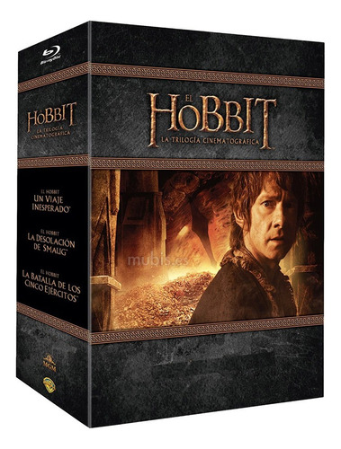 El Hobbit 1-2-3 - Blu-ray Bd25 Latino Final